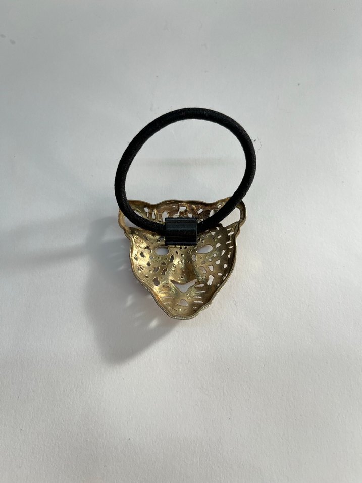 Vintage Metal Kaplan Toka - Görsel 3