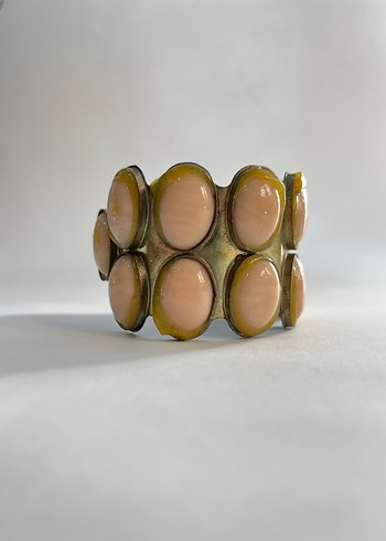 MNG Marka Vintage Metal Bileklik - Görsel 2