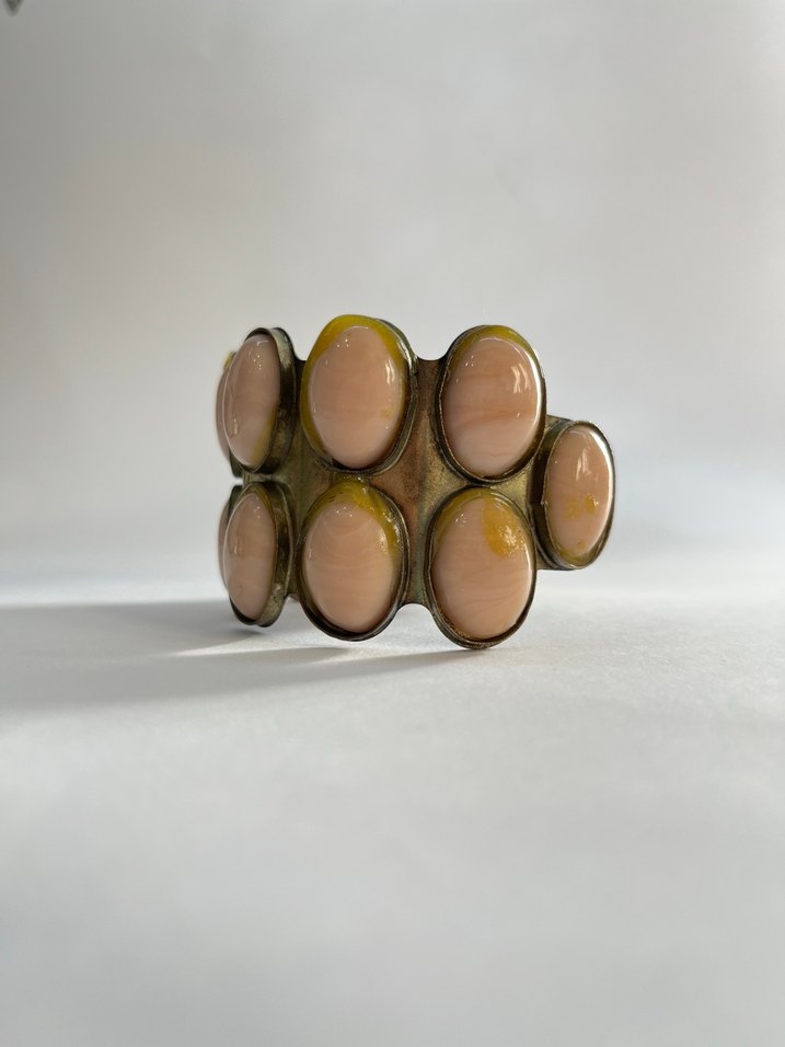 MNG Marka Vintage Metal Bileklik - Görsel 3