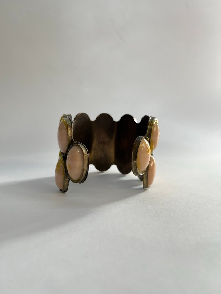 MNG Marka Vintage Metal Bileklik - Görsel 4