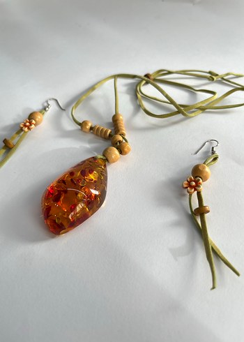 Vintage Kolye Takımı - Görsel 3