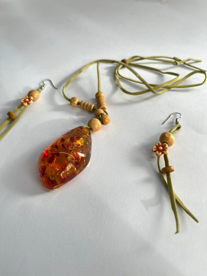 Vintage Kolye Takımı - Görsel 3