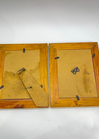 Vintage Ahşap Çerçeve Seti - Görsel 7