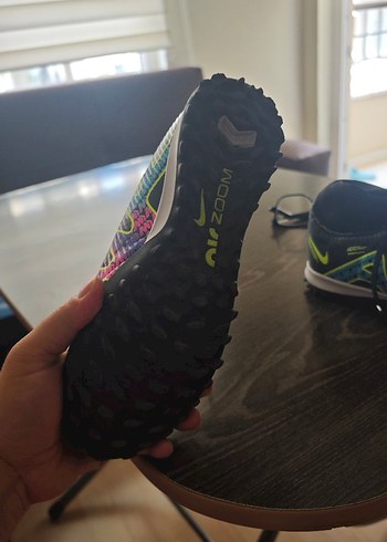 41 Beden Nike Siyah Renkli Erkek Futbol Ayakkabısı Air zoom