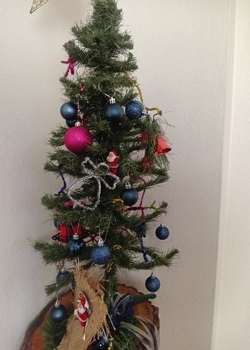 Renkli Yılbaşı Ağacı Süsü Seti - Görsel 2