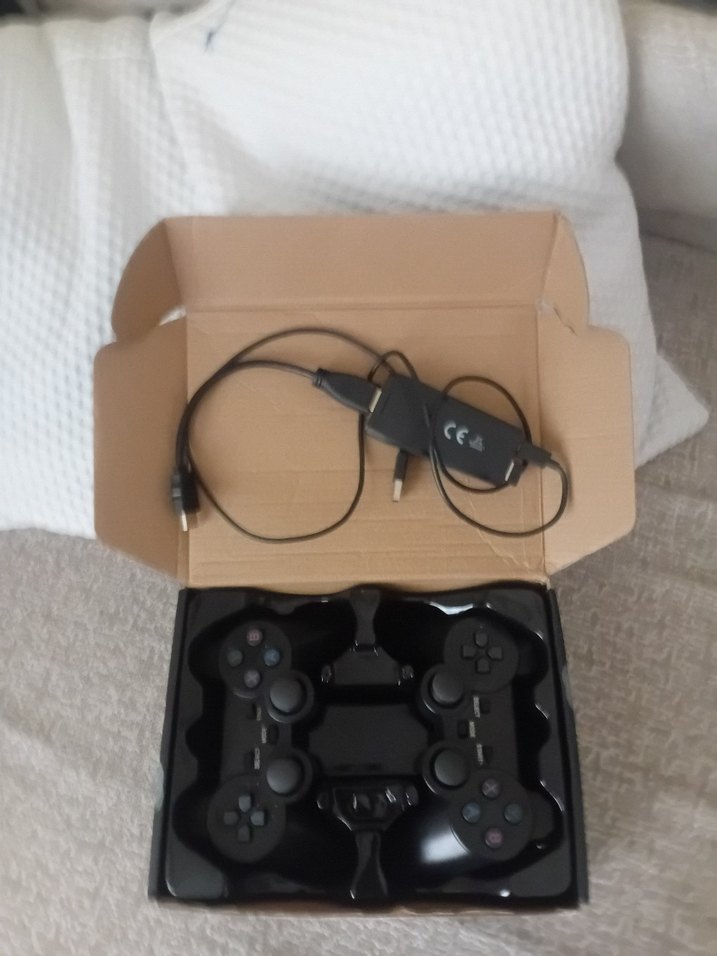 2.4G Kablosuz Siyah Oyun Kumandası - Görsel 3