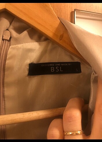 BSL FASHION BSL SATEN ELBİSE