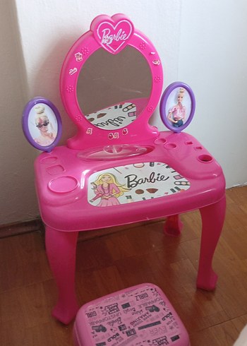 Renkli Pembe Barbie Çocuk Şifonyeri - Görsel 3