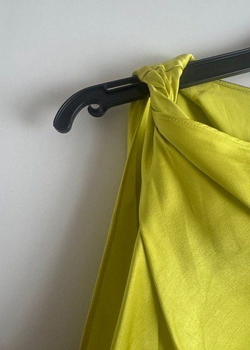 Zara Saten Kısa Elbise - Görsel 3