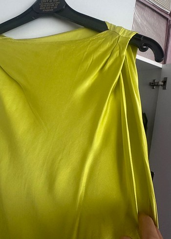 Zara Saten Kısa Elbise - Görsel 2