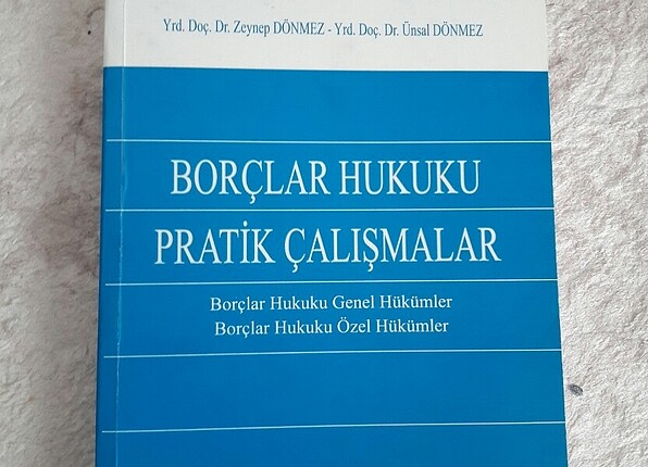 Borçlar hukuku pratik kitabı