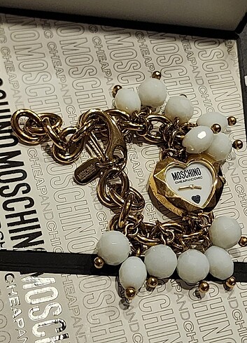 Moschino MOSCHİNO GOLD SERAMİK Bileklik Saat Kutulu
