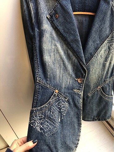 s Beden Vintage kot ceket