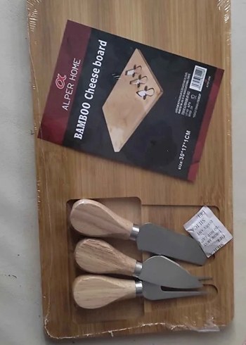 Peynir Kesme Tahtası ve Sunum Seti - Görsel 2