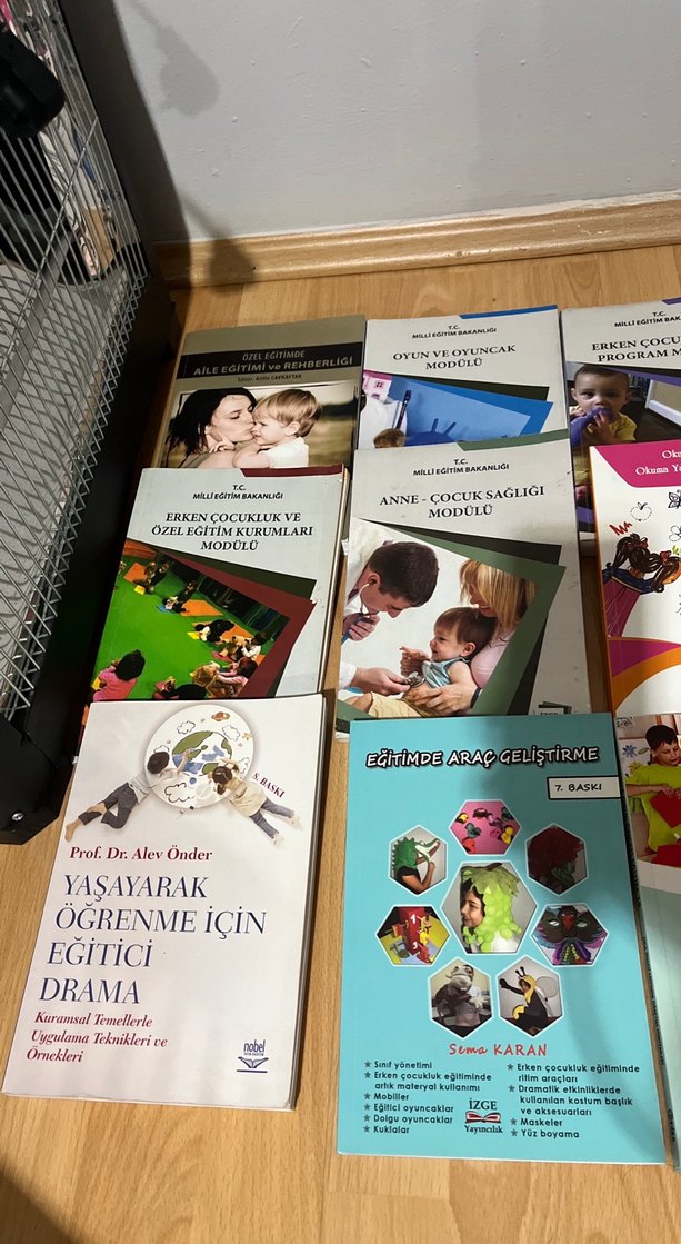 Okul Öncesi ve İlkokul Eğitim Kitapları Seti - Görsel 2