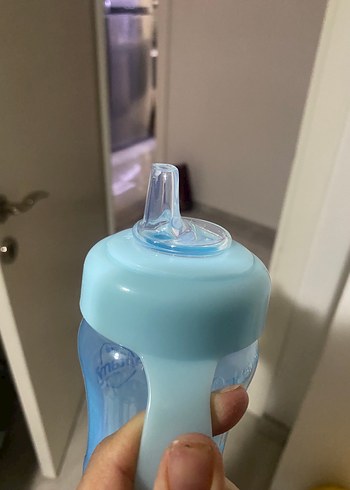 Aptamil Mavi Kulplu Kaydırmaz Bardak 240 ml - Görsel 2