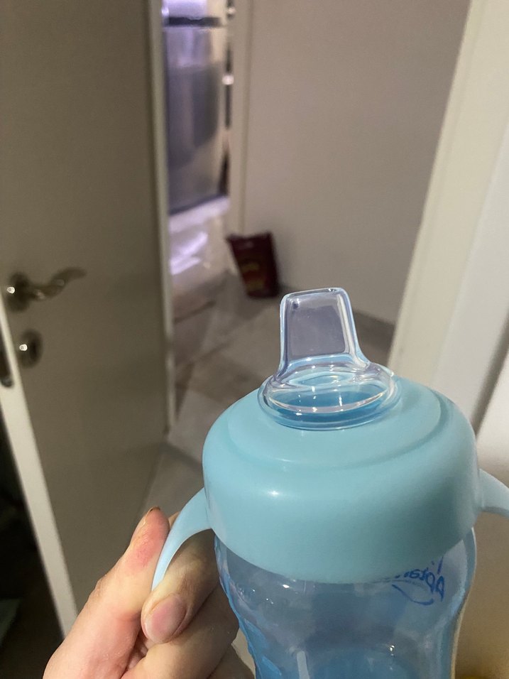 Aptamil Mavi Kulplu Kaydırmaz Bardak 240 ml - Görsel 3