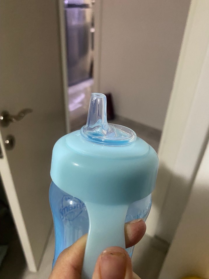 Aptamil Mavi Kulplu Kaydırmaz Bardak 240 ml - Görsel 2