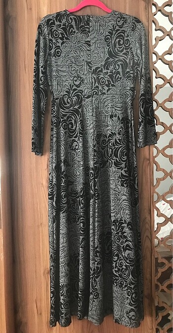 Uzun Tesettür Elbise - Görsel 8