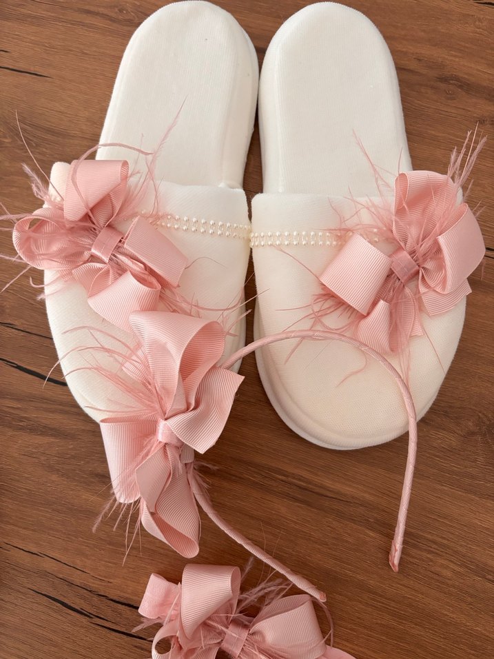 Kız Bebek İlk Adım Beyaz Fiyonklu Ayakkabı - Görsel 4