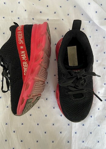 Kırmızı Erkek Çocuk Spor Ayakkabı Velcro - Görsel 2