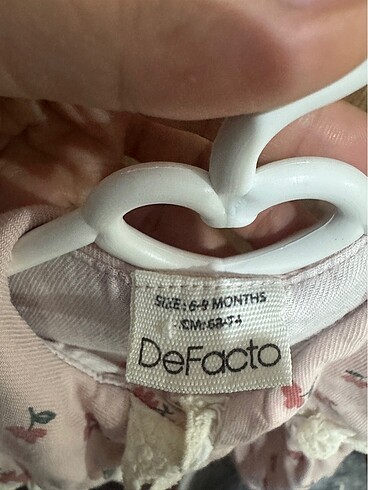 Defacto Defacto kız bebek çiçekli elbise