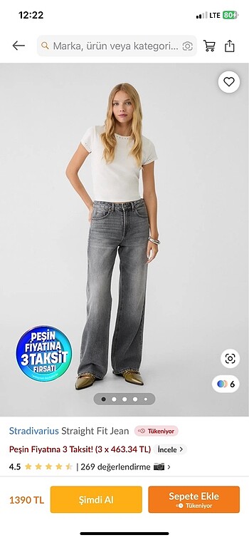 Stradivarius jean