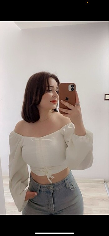 m Beden Crop bluz