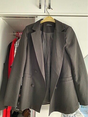 Siyah blazer ceket