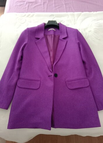 Mor blazer ceket