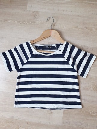 adL crop bluz ve 2 kemer