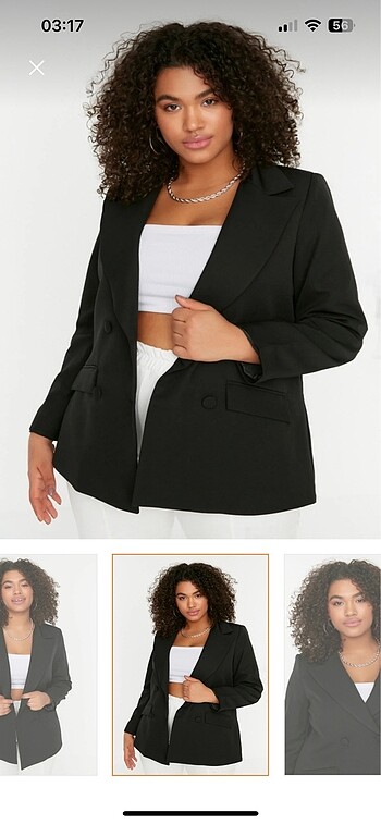 46 Beden Blazer ceket