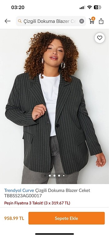 Blazer ceket