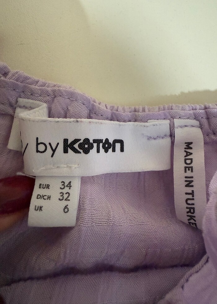 Koton crop bluz - Görsel 2