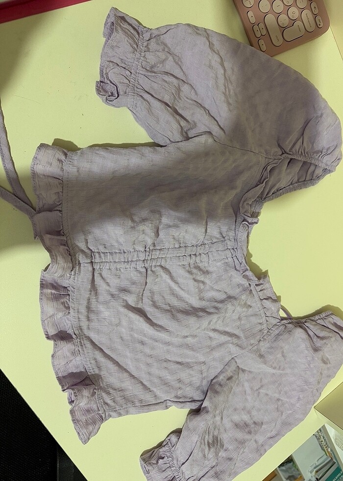 Koton crop bluz - Görsel 3