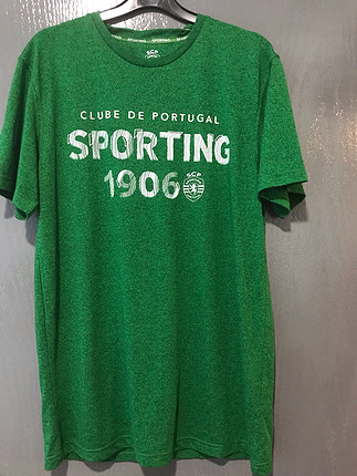 Orjinal, bandrollü Sporting Lizbon Erkek T-shirt