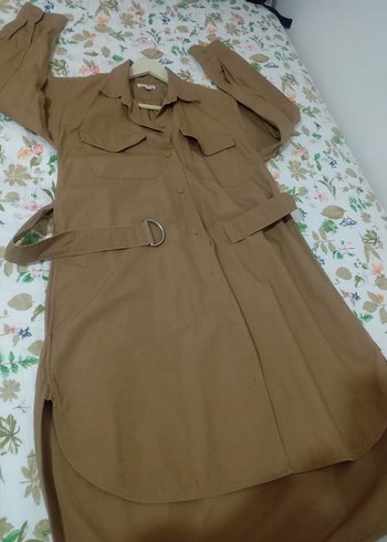 GAP  Uzun Kollu Kemerli trençkot - Görsel 2