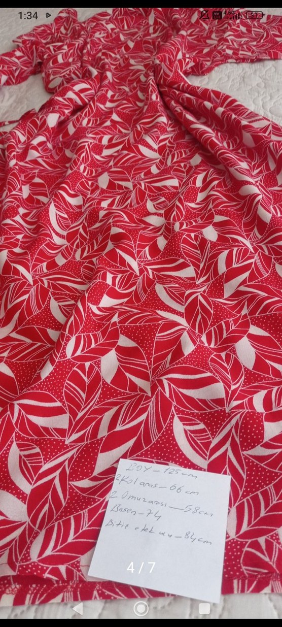 Tesettür  Kadın Elbise - Görsel 5