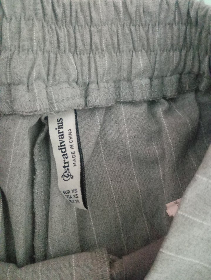 Stradivarius  Pilili Pantolon - Görsel 2