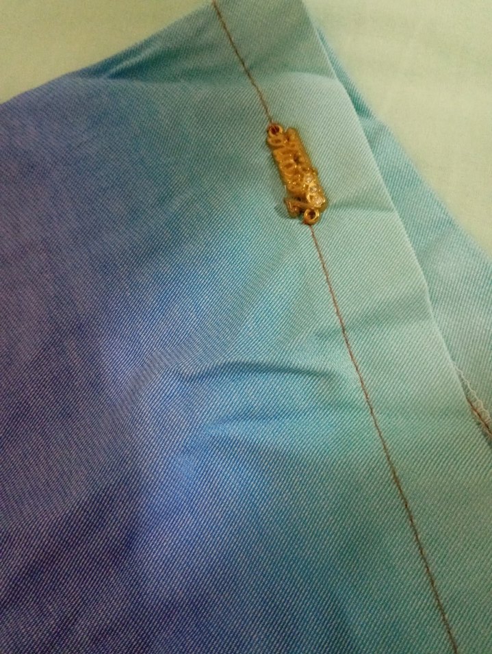 Düğmeli  rengarenk Mini Şort - Görsel 3