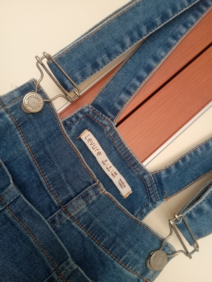 Jean salopet - Görsel 4