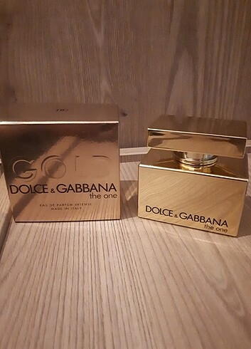 Dolce Gabbana The one gold eau de parfum