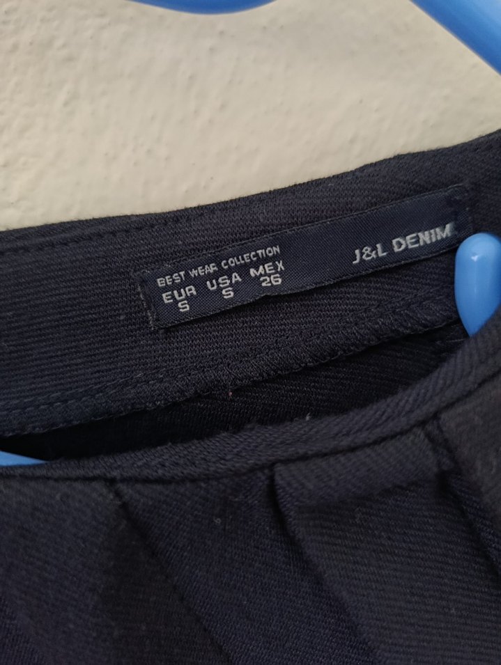 Drapeli Siyah Midi Kadın Ofis Elbisesi - Görsel 4