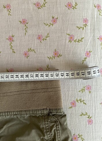l Beden mango haki yeşil mini kargo paraşüt etek
