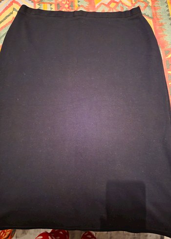 siyah Midi Kadın Etek - Görsel 8