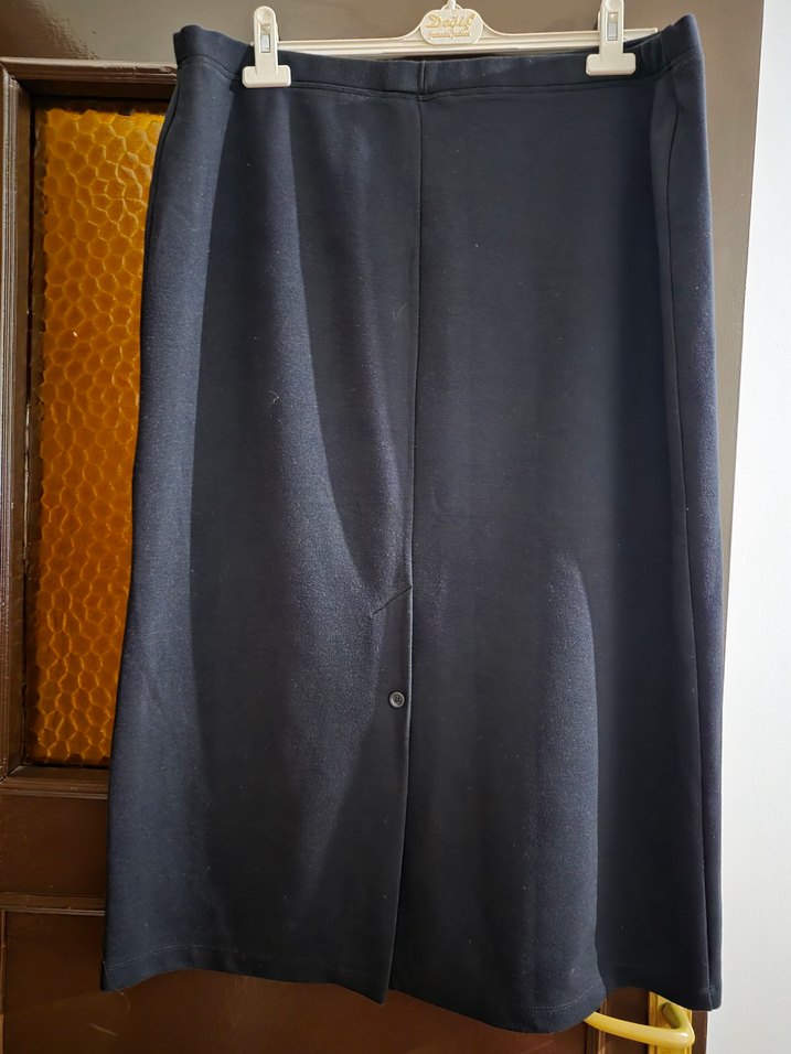 siyah Midi Kadın Etek - Görsel 2