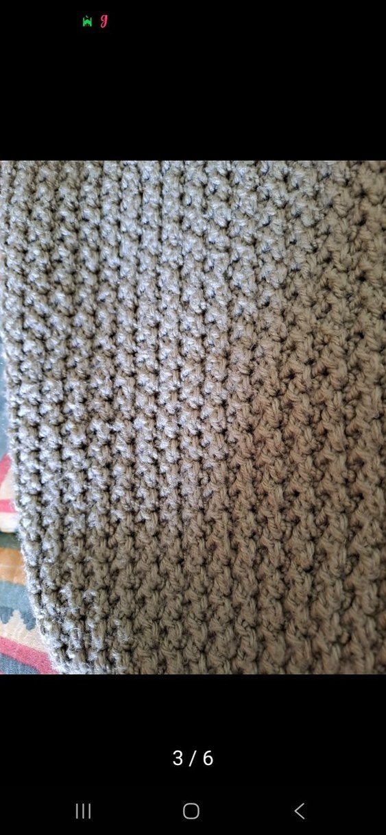 2 xl beden Gri Örgü Kadın Yelek - Görsel 4