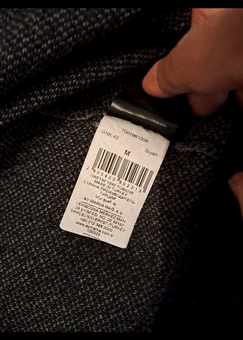 George hogg m beden Erkek Triko Bisiklet Yaka Kazak - Görsel 9