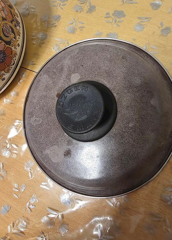 Beyaz Kulplu Gri Kenarlı Tencere - Görsel 6