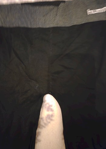 hummel marka xs beden Siyah Kadın Spor Tayt Elastik Bel - Görsel 3